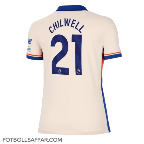 Chelsea Ben Chilwell #21 Bortatröja Dam 2024-25 Kortärmad